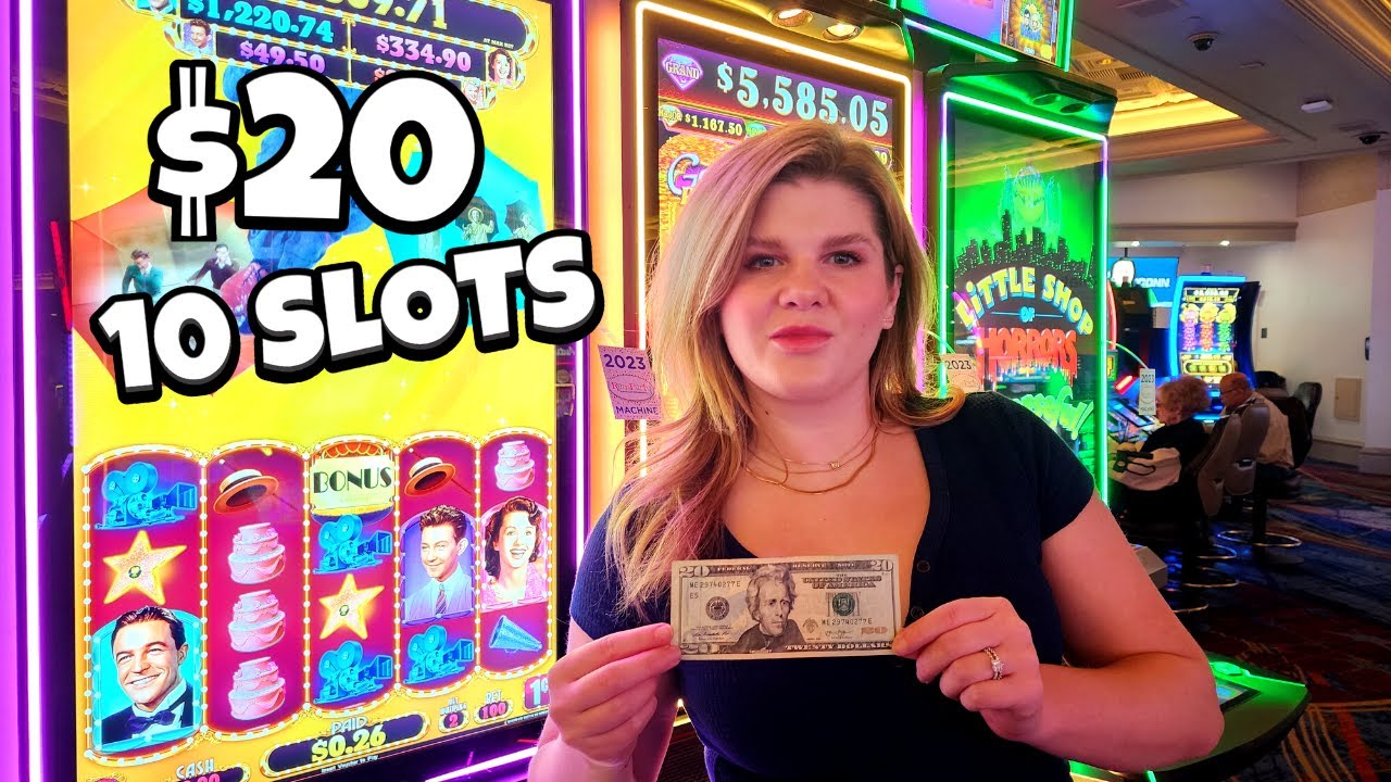 I Put $20 into 10 Slot Machines at Rampart Casino in Las Vegas.. Here's What Happened!