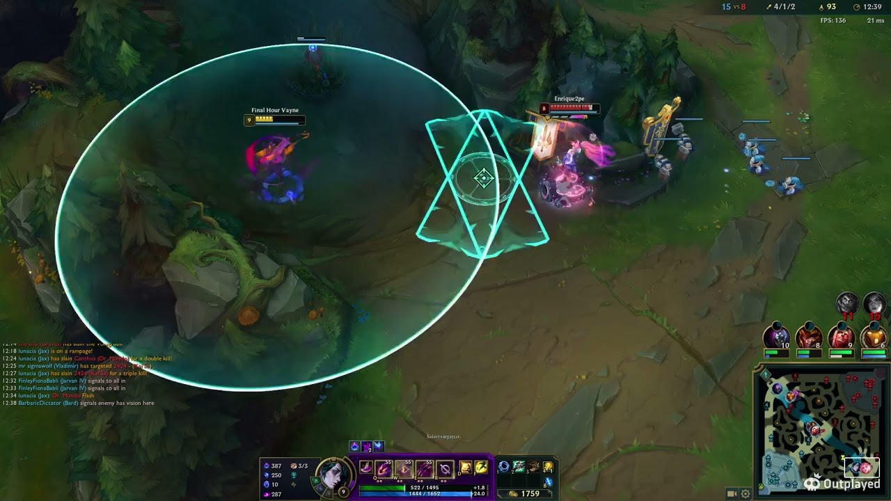 GM Hwei 500+ lp game highlight (Against Tarzaned on graves)