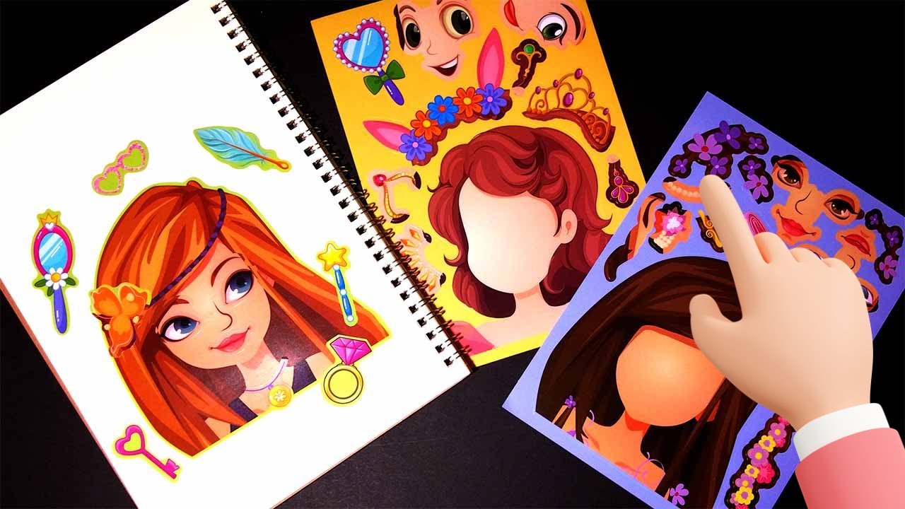 ASMR Satisfying Sticker Decorating │Princess│ No Talking