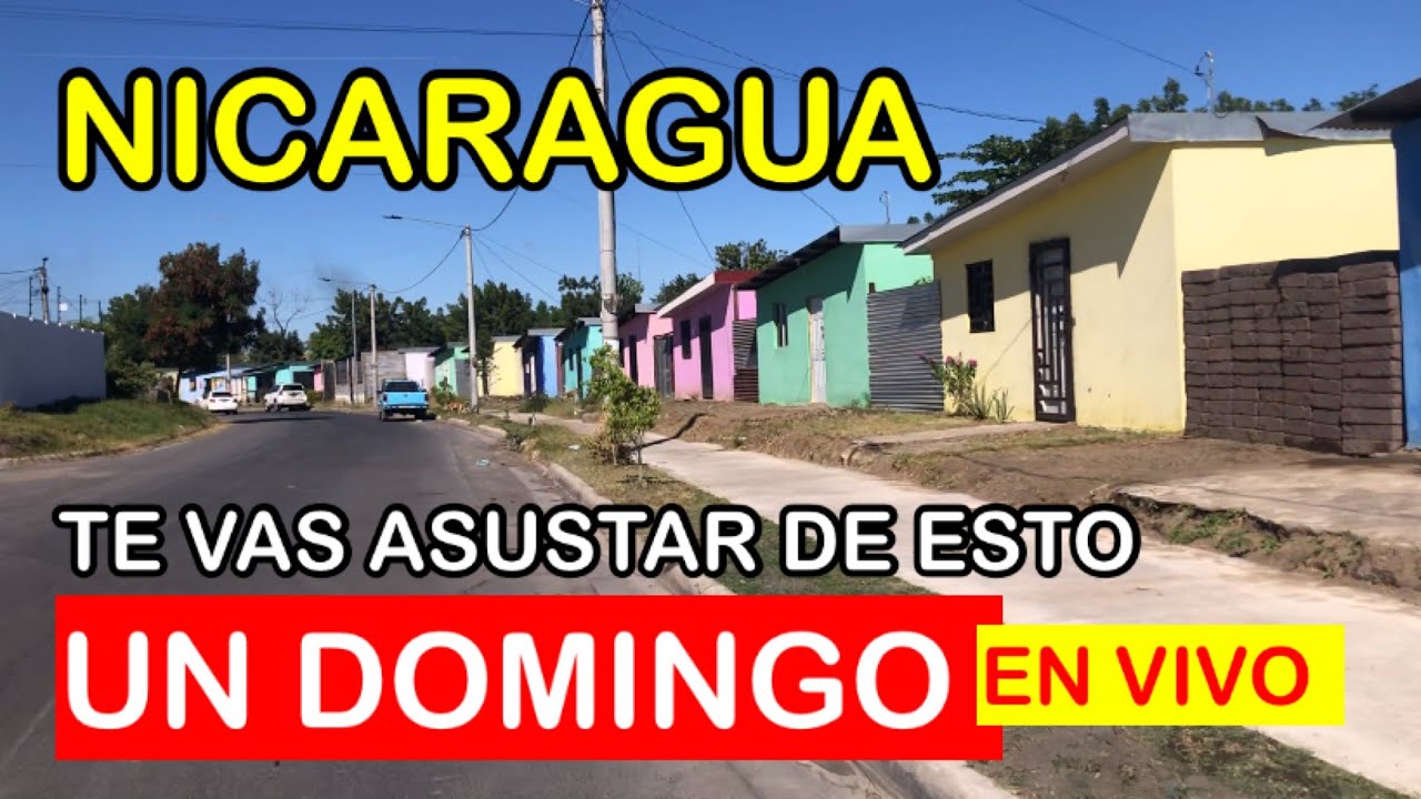 DOMINGO EN NICARAGUA ULTIMA HORA #nicaragua #managua #travel  