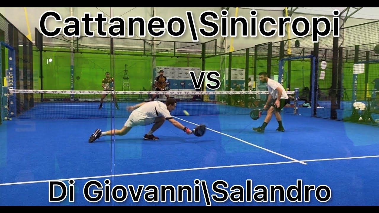 Cattaneo\Sinicropi VS Di Giovanni\Salandro 6-4 7-6 - Semifinale Master Circuito Slam 2022