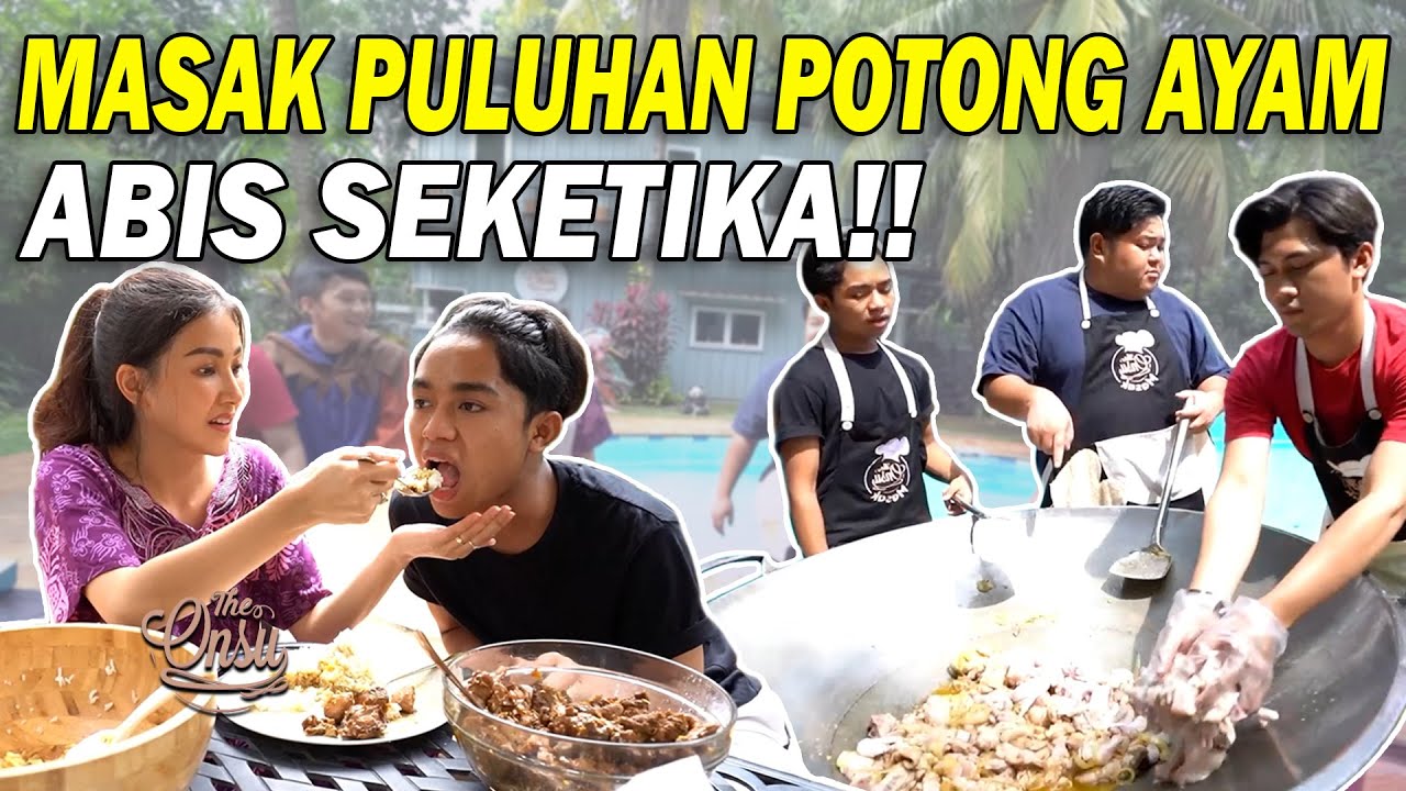 BIKIN LAPER‼️ AYAM WIJEN GORENG MENTEGA GAK ADA LAWAN‼️ | THE ONSU FAMILY