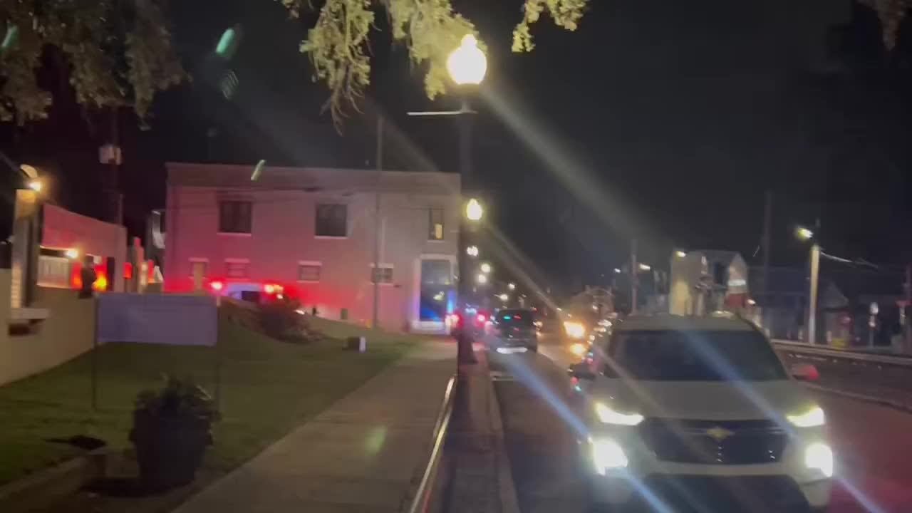 Scene of shooting at Iberville Parish courthouse