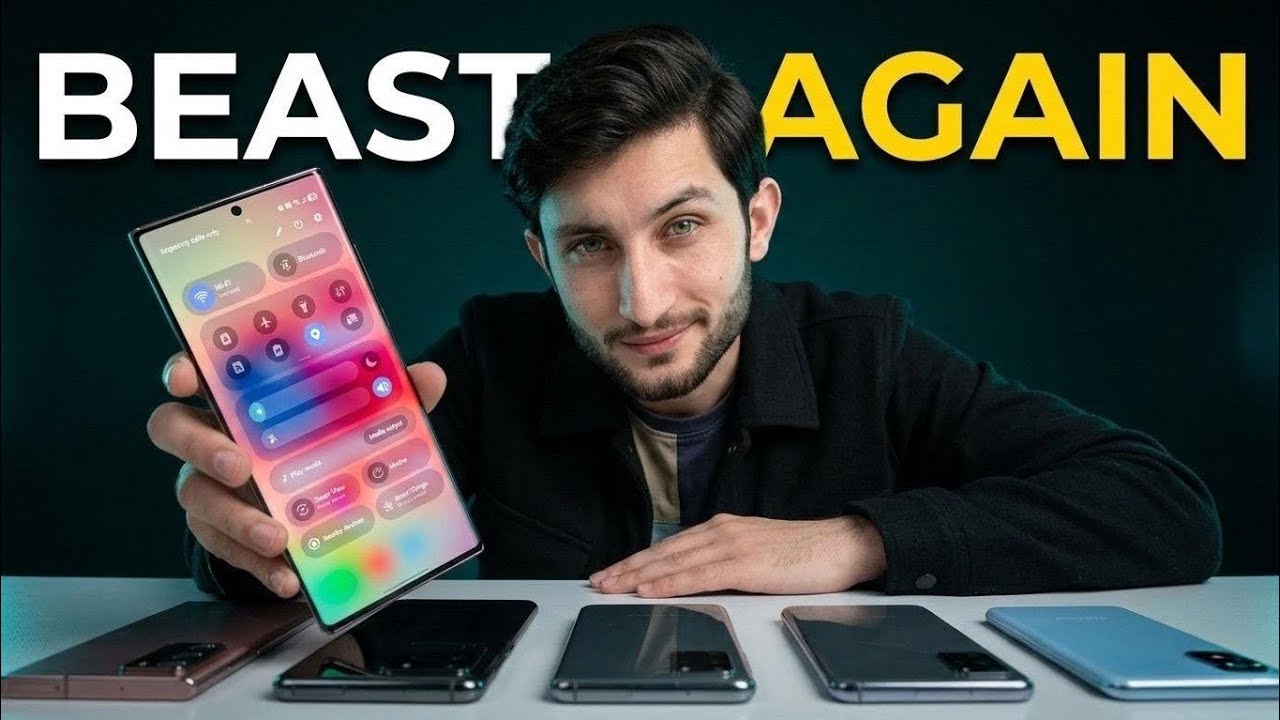 Я разблокировал свой 6-летний Samsung... На нём установлена ​​OneUI 8 (Android 16).