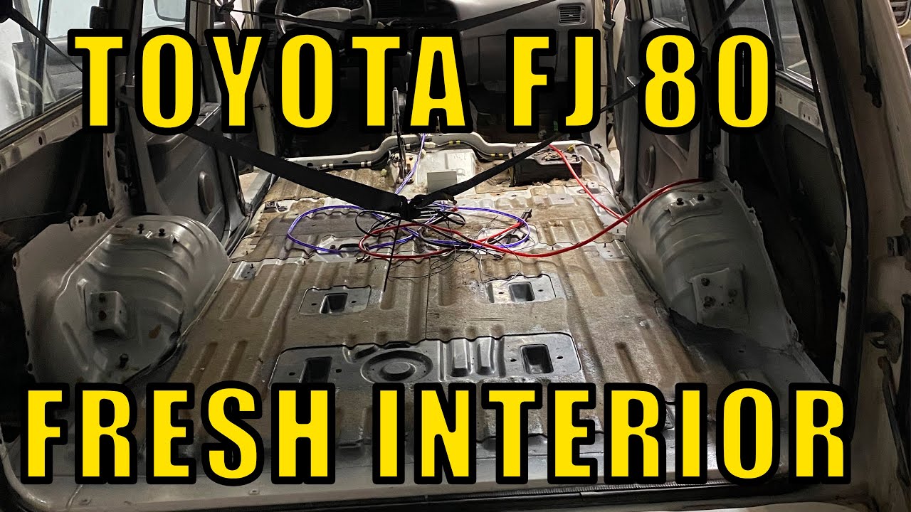 Toyota FJ80 gets NEW Interior