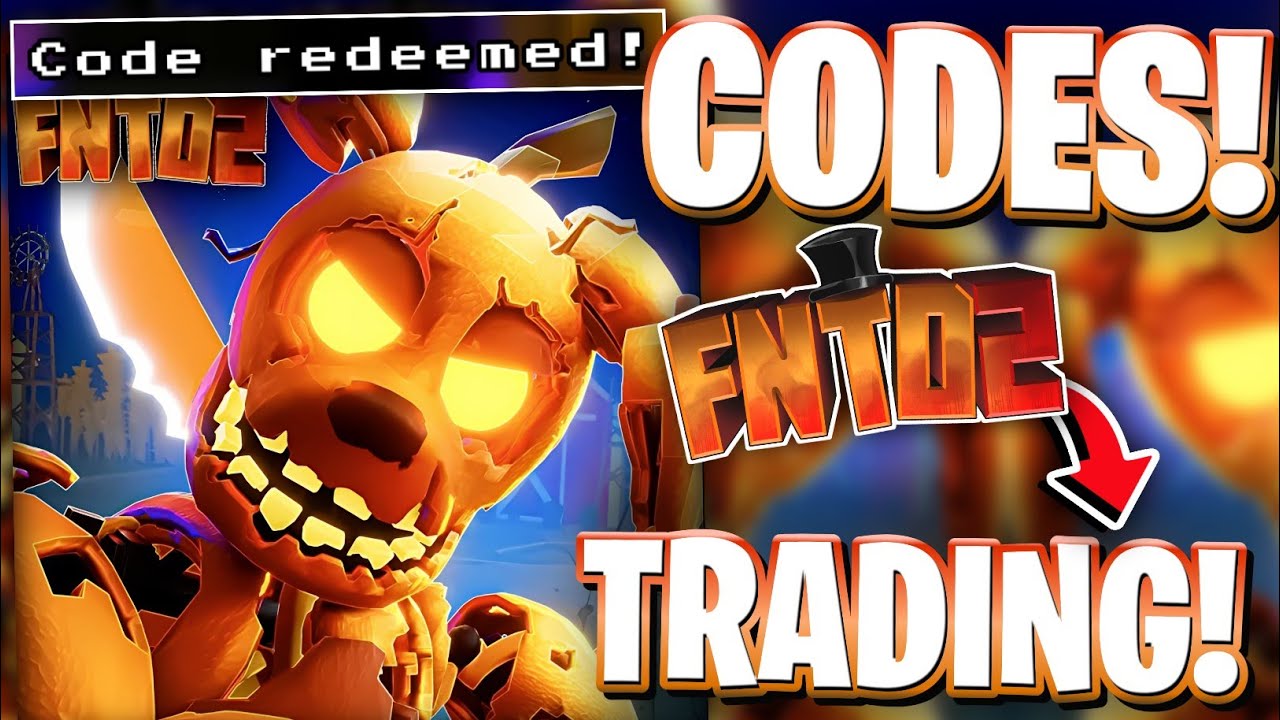 [TRADING] ALL TRADING UPDATE 4 CODES FOR FIVE NIGHTS TD 2! ROBLOX FNTD 2 CODES