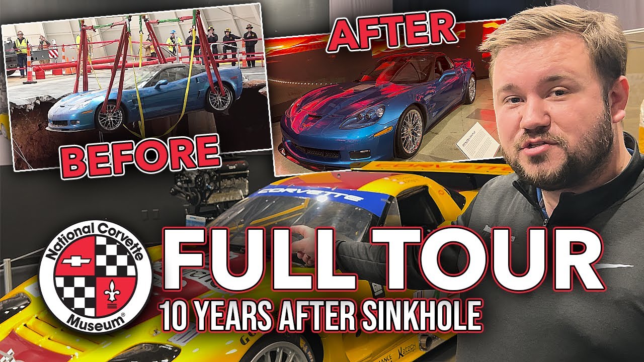 NATIONAL CORVETTE MUSEUM Full Tour 2024 | 10 Years After Sinkhole DISASTER