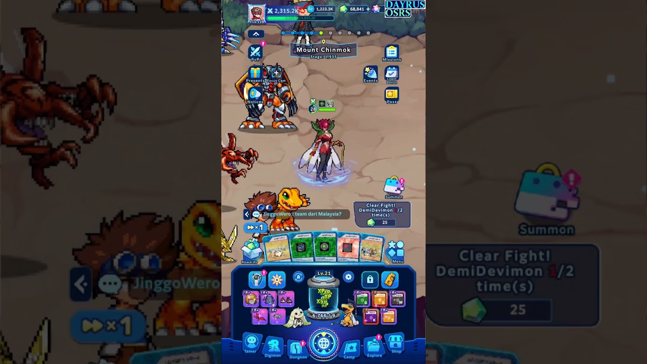 Digimon Up Tier List of Game Mechanics