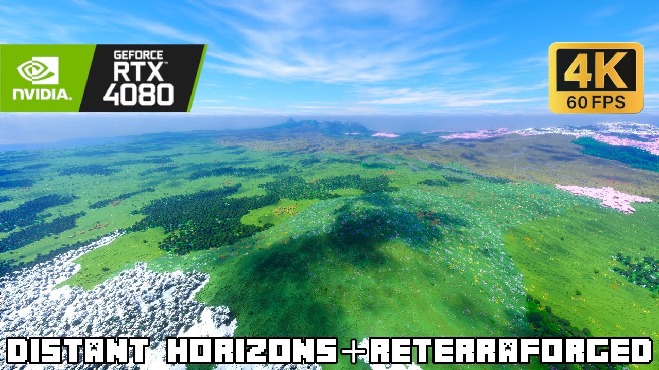 Pushing my i9-13900K to the absolute limit | Distant Horizons + ReTerraForged