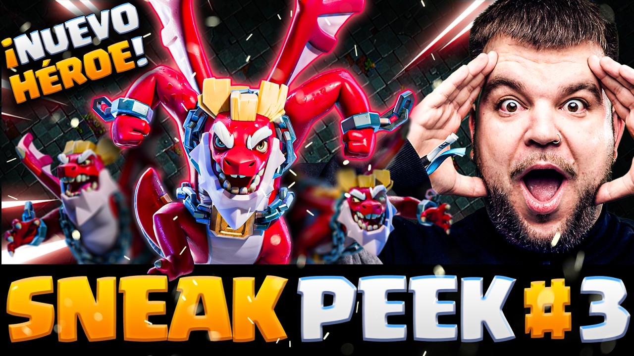 🚨 SNEAK PEEK #3: NUEVO HÉROE - EL DUQUE DRAGÓN | CLASH OF CLANS
