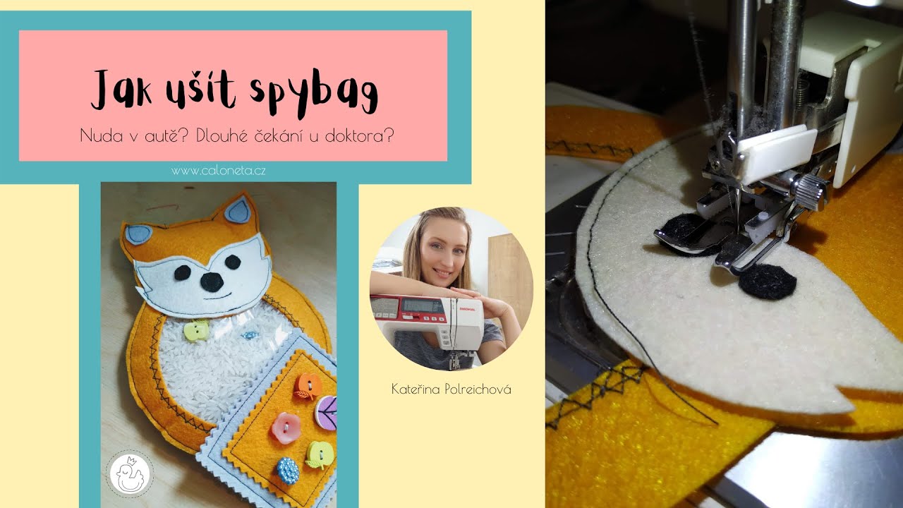 Jak ušít Spy bag | How to sew Spy bag