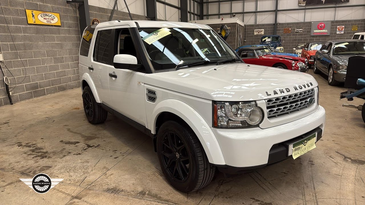 LAND ROVER DISCOVERY GS SDV6 2011 | MATHEWSONS CLASSIC CARS | АУКЦИОН: 12, 13 и 14 НОЯБРЯ 2025 ГОДА