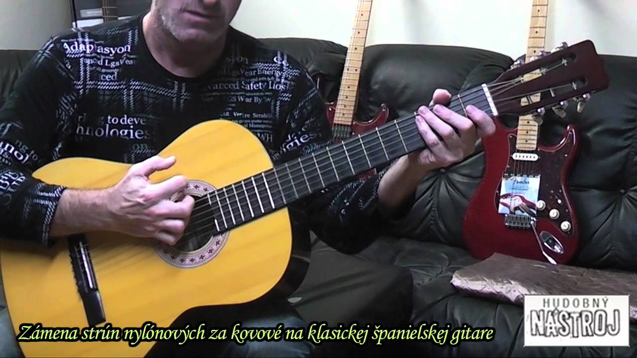 HN-001 Čo prináša zámena strún s nylonových na kovové na klasickej gitare