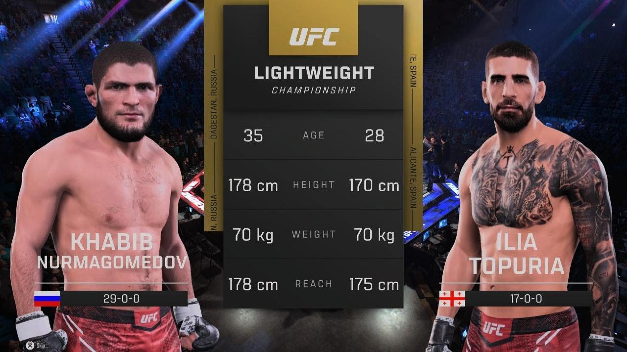 Khabib VS Topuria The BIGGEST UFC Fight of 2025