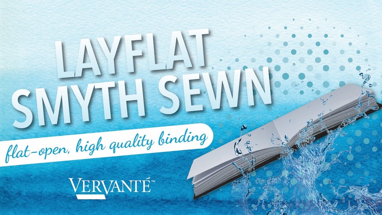 Layflat Smyth Sewn Binding - Perfect for Books, Planners & Journals