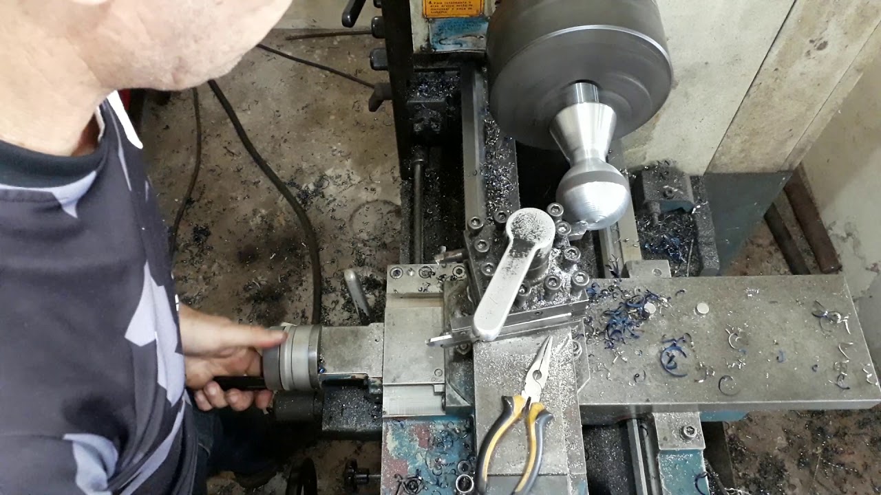 Como fazer esferas no torno mecânico