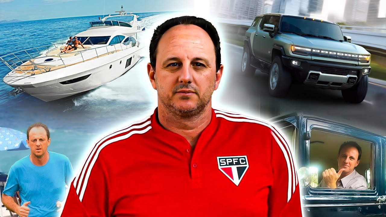 Assim é a vida do lendário técnico e ex-goleiro Rogério Ceni (carreira, imóveis, fortuna...)