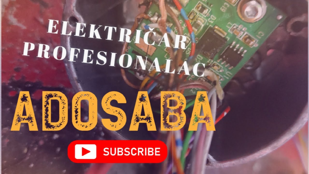 ELEKTRIČAR profesionalac SUBSRIBE, LIKE, COMMENT