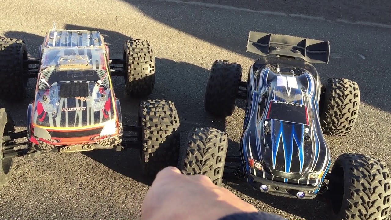 JLB Cheetah Gen1 vs Gen2: Battle Of The Wheelie Action!!!!