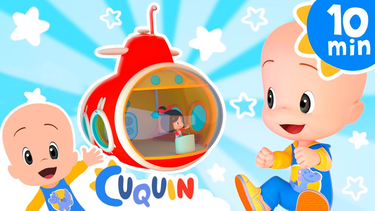 El submarino bajo el mar | Divíértete con las aventuras de Cleo y Cuquin