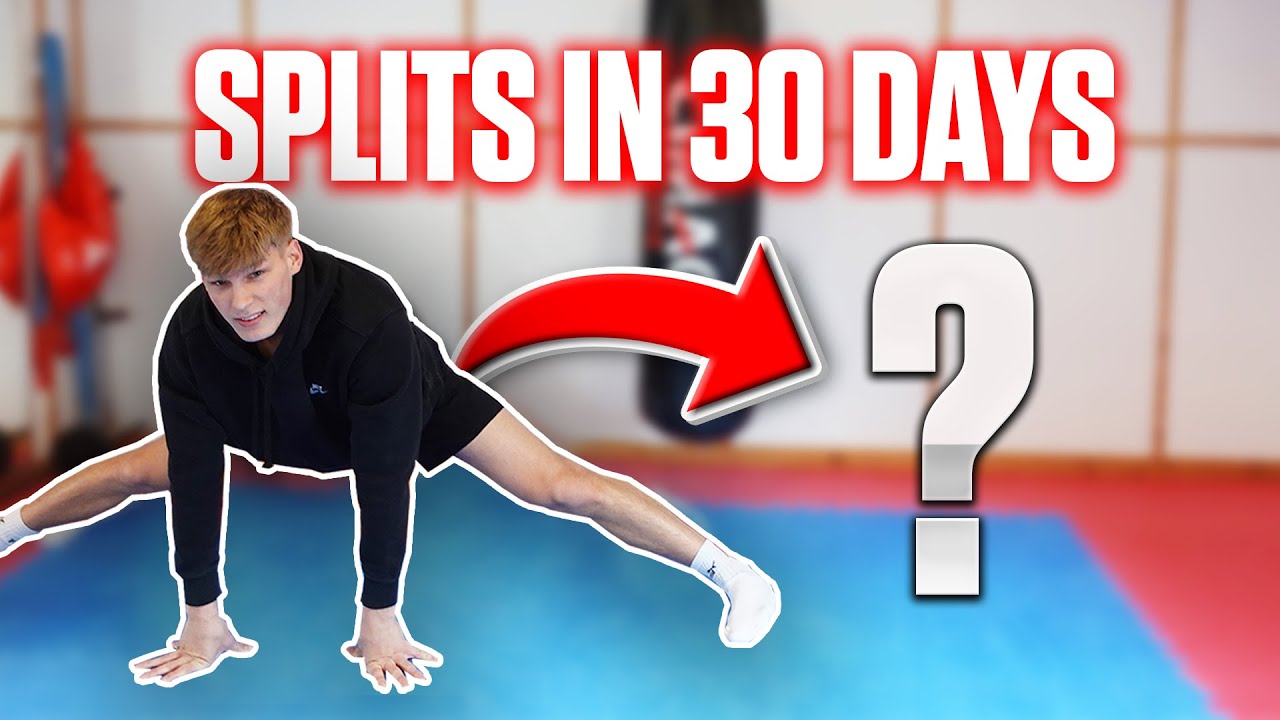 I tried the 30 DAY SPLITS CHALLENGE