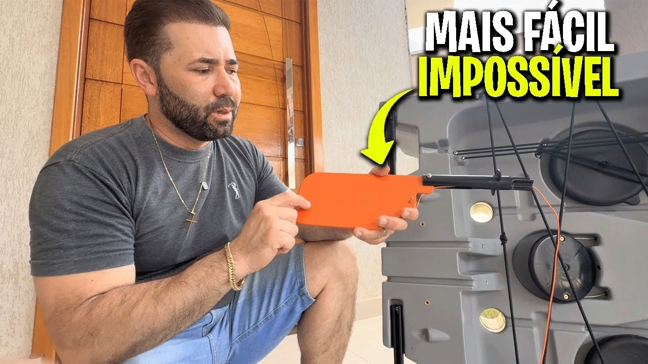 COMO MONTAR NOVO LEME ARTICULADO NO CAIAQUE ARK 1290 milha náutica