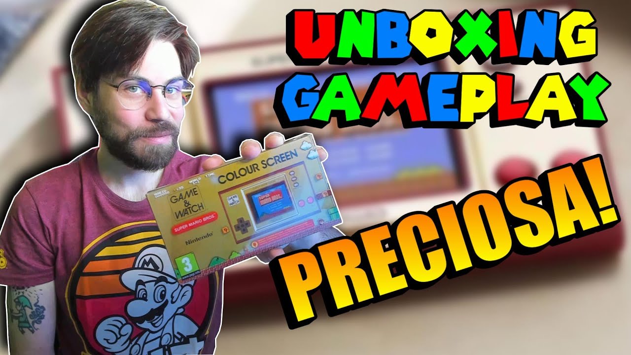 Game & Watch Super Mario Bros. | Unboxing y Gameplay | Menuda Preciosidad! Un regalo para los Fans
