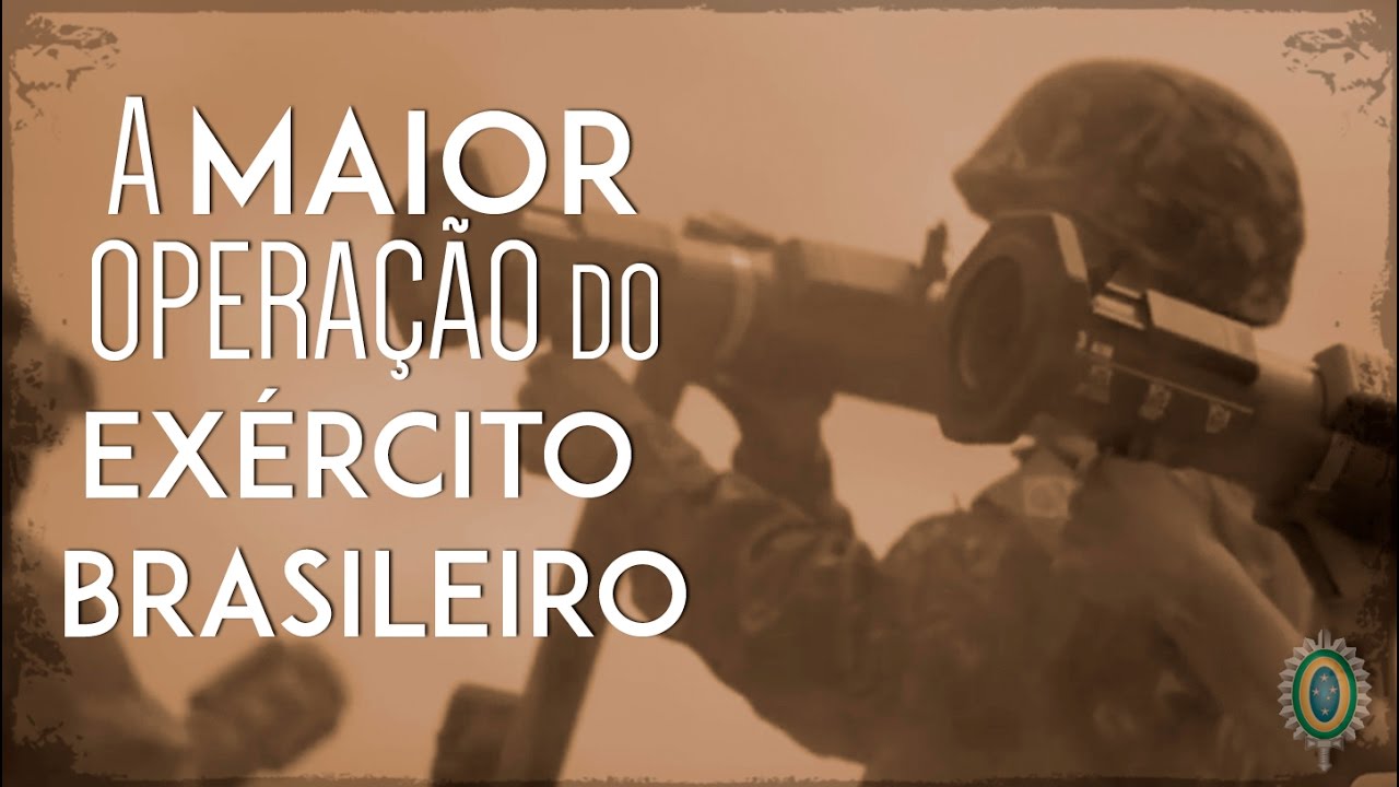 A Maior Operação Militar do Exército Brasileiro: Manobra Escolar 2016