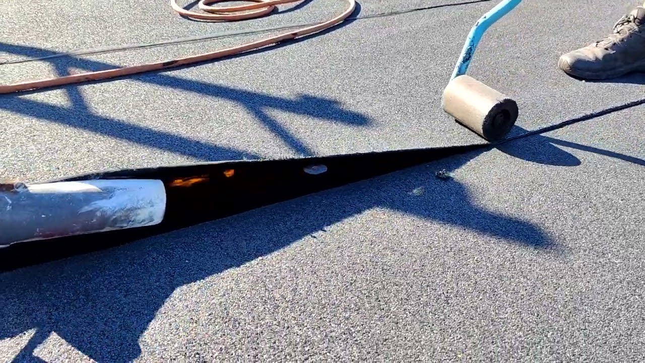 ytpapp svetsning hur man bränner takpapp