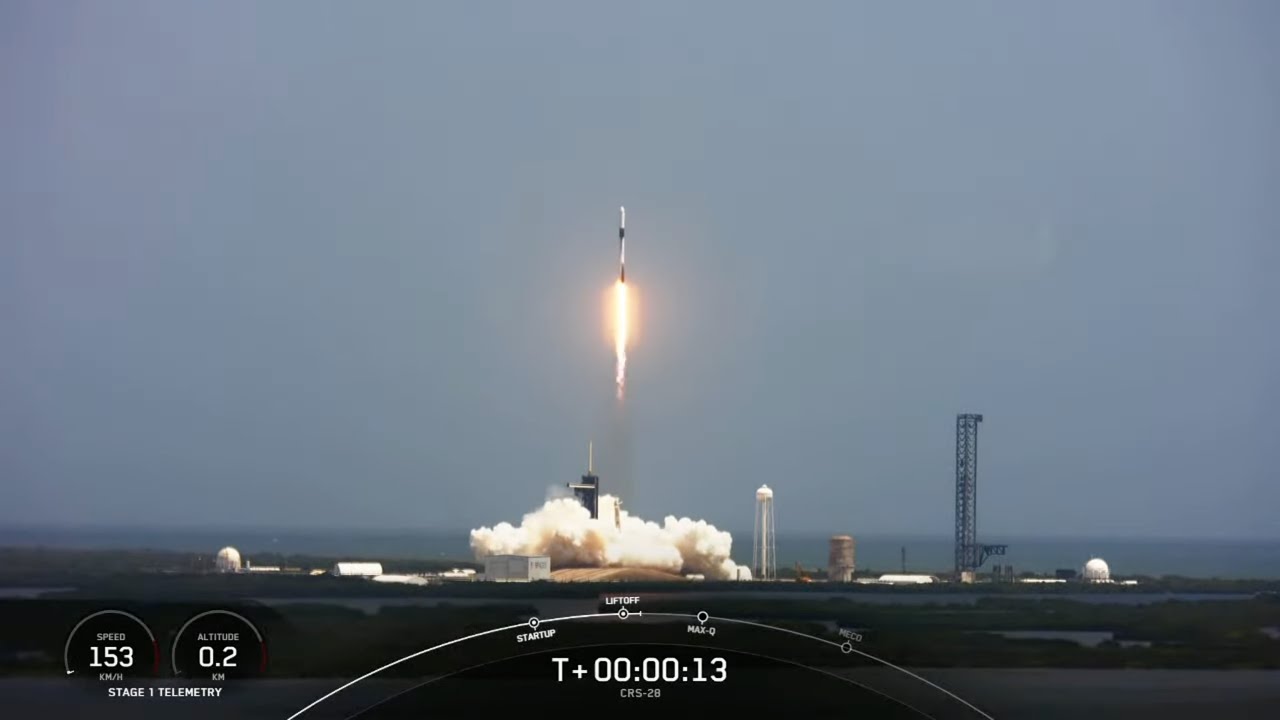 SpaceX launches resupply mission to International Space Station