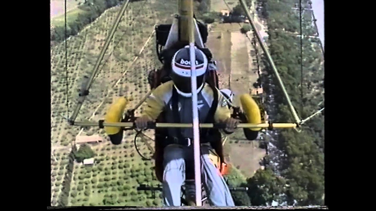 Volare col deltaplano a motore