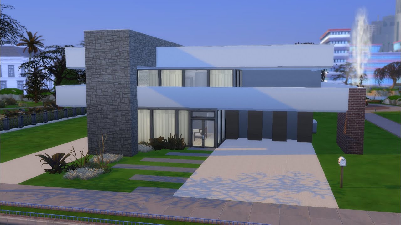 Mansão Moderna Jogo Básico | The Sims 4