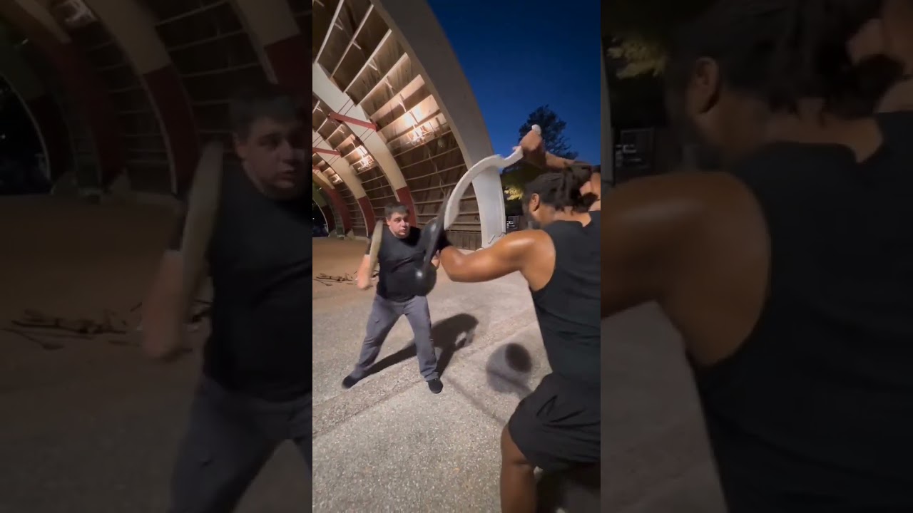 Khopesh Combat Technique: Defense against the Spear #assassinscreed  #africanswords  #khopesh