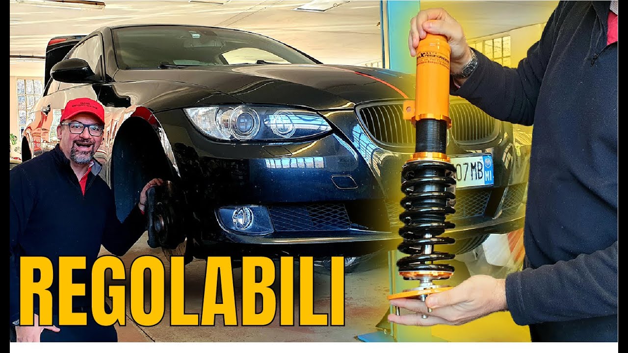 Ecco le SOSPENSIONI REGOLABILI per il BMW 330 D E92 || tolgo l assetto Msport