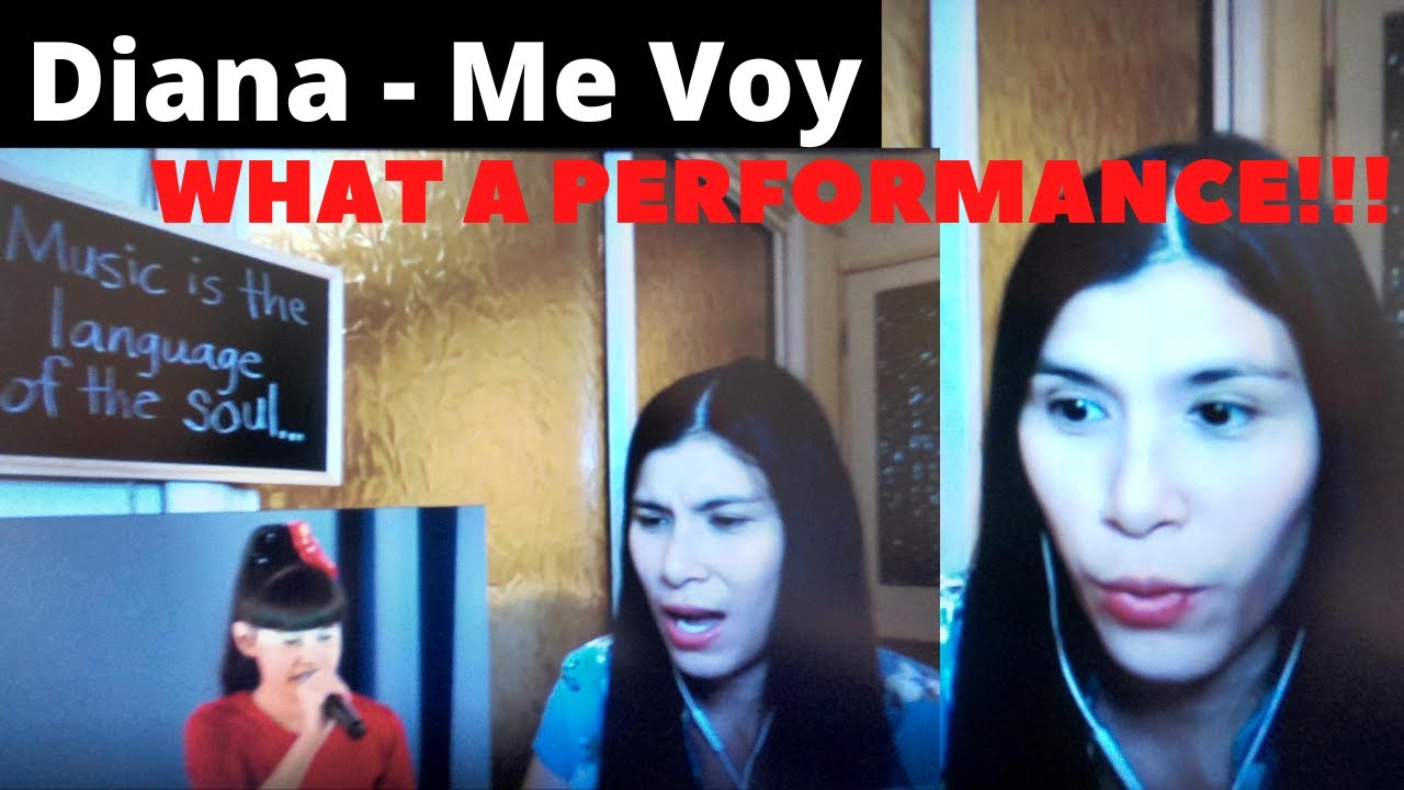 REACTION TO DIANA ANKUDINOVA - ME VOY