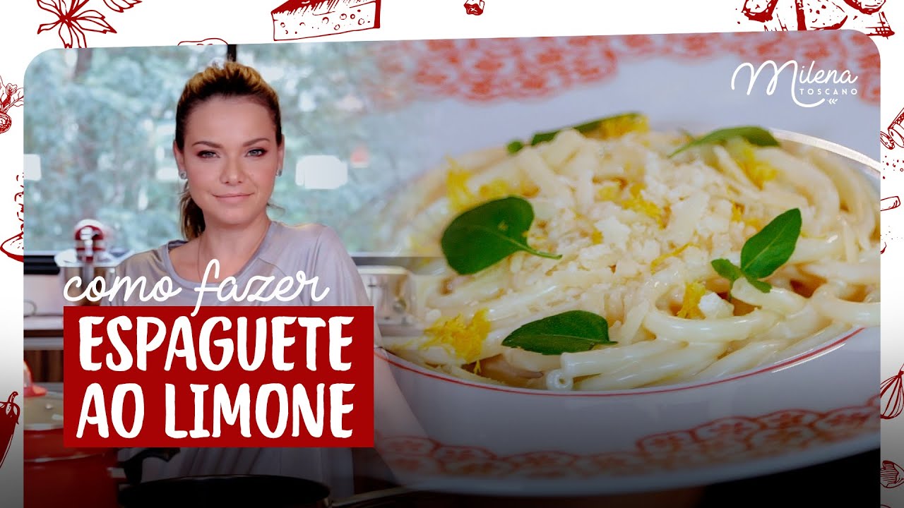 ESPAGUETE AO LIMONE By Milena Toscano