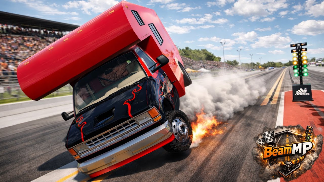 BUILDING THE BADDEST RV DRAG CAMPER! (TO MUCH FUN) - BEAMMP