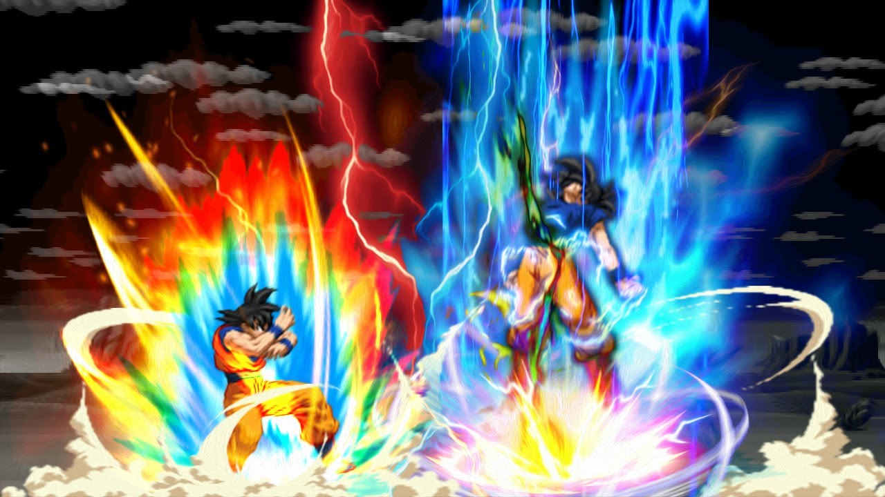 Dragon Ball Super MUGEN Son Goku vs Son Goku