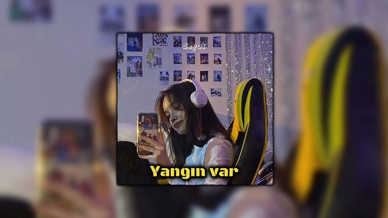 Aydilge - Yangın var (speed up+lyrics)