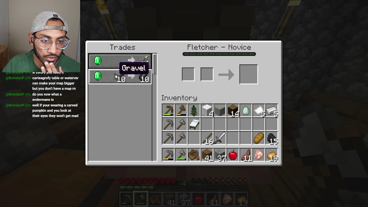 DAY 4 HARDCORE MINECRAFT!
