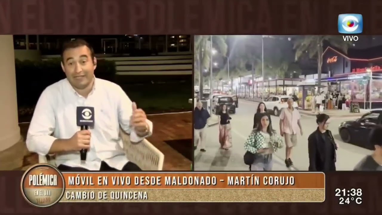 Intervención desde Punta del Este en Polémica en el Bar