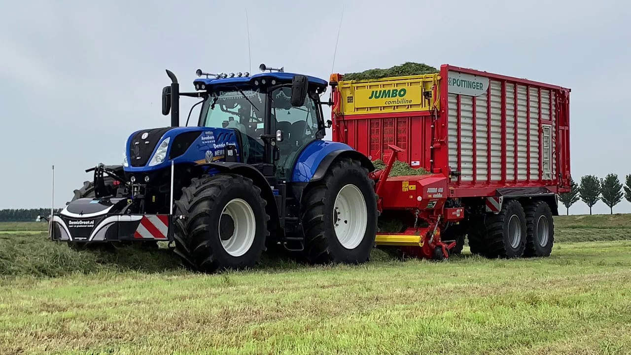 New Holland T7.230 Pöttinger 6010L