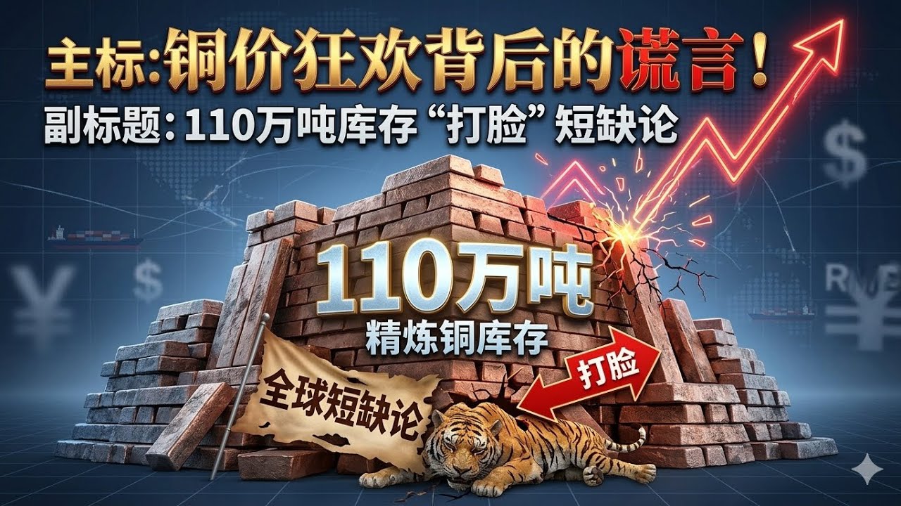 110万吨铜库存压顶：能源转型叙事正在推高一场铜市泡沫？｜当仓库堆满铜：全球市场为何仍在制造&ldquo;铜短缺神话&rdquo;？/套利游戏结束？110万吨库存揭穿全球铜短缺叙事