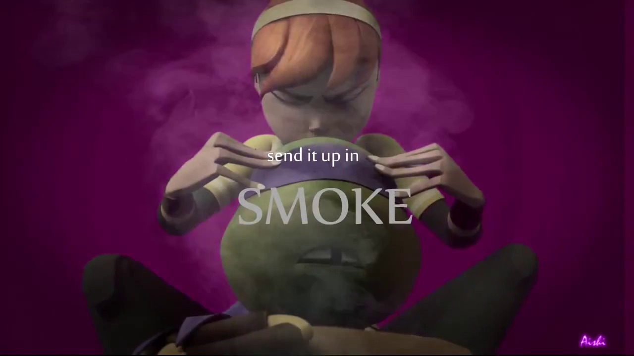 TMNT 2012~Donnie/April~Song on Fire (Thanks for 600 subs :)