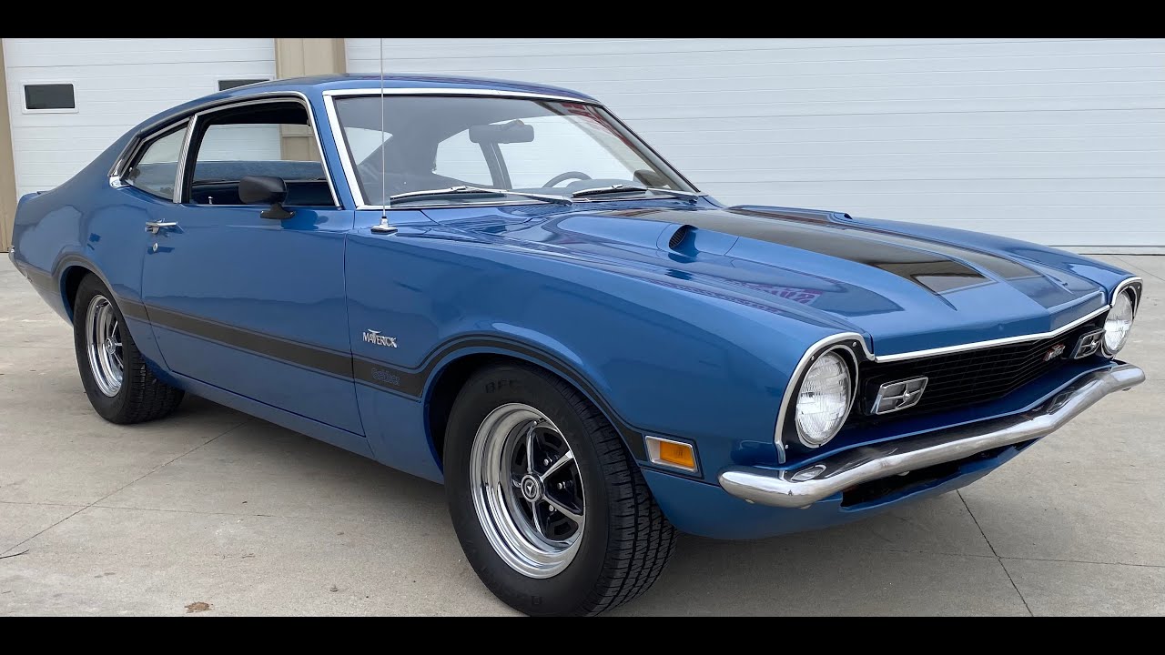 1972 FORD MAVERICK GRABBER FOR SALE AT HOTRODS AND HANDLEBARS DEPOT AND SALES