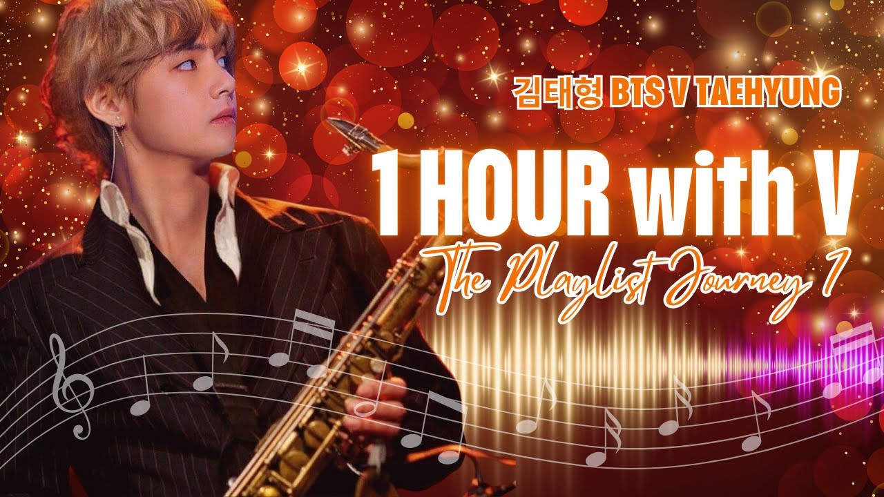 1 Hour with 7: The Playlist Journey 7 김태형 BTS | FMV [AI Cover]
