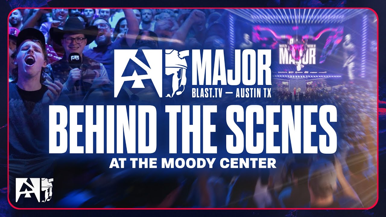 Behind-the-Scenes at a CS2 Major | BLAST tv Austin Major 2025