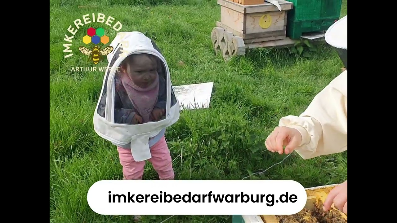 Imkern mit Kindern 🐝 Wissen weitergeben am Mini-Plus