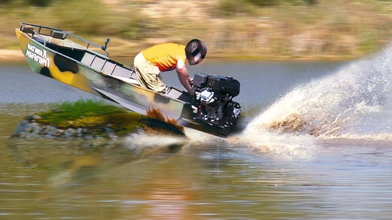 Mud motors boats mudracing! Newest mud motor BURLAK.