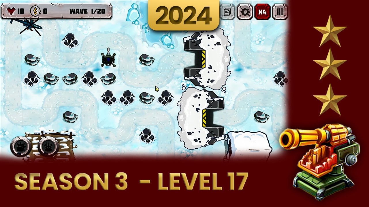 Battle Strategy: Tower Defense - Season 3 Level 17 (2024 Update) Walkthrough